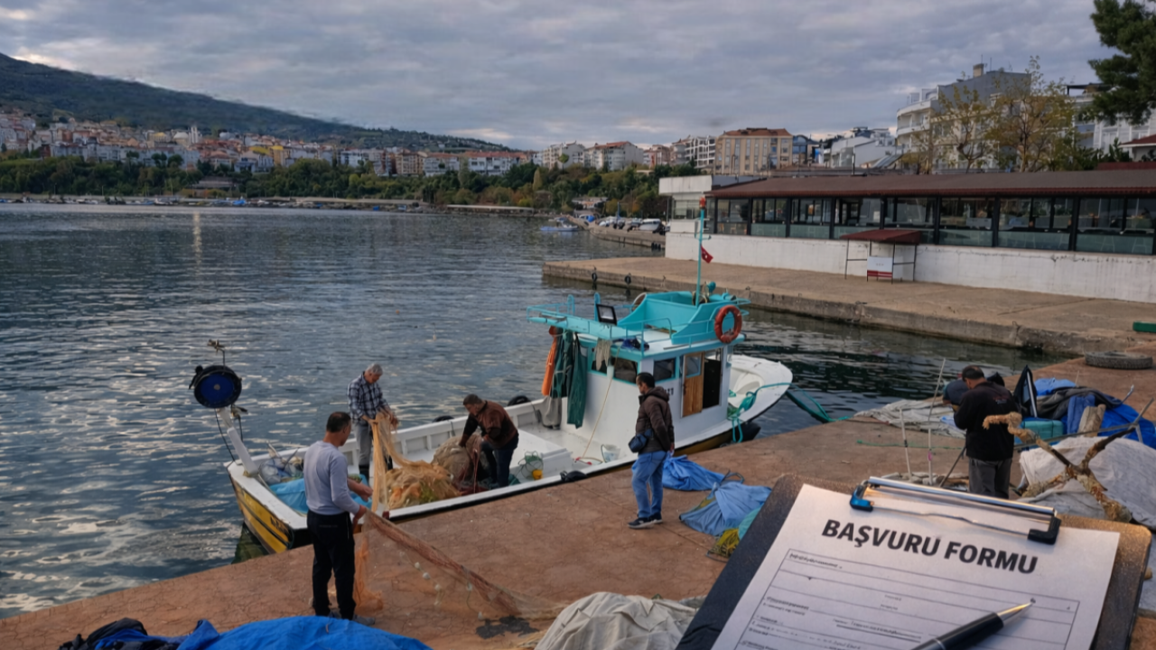 Sinop'ta küçük ölçekli balıkçılara destek başvuruları başladı