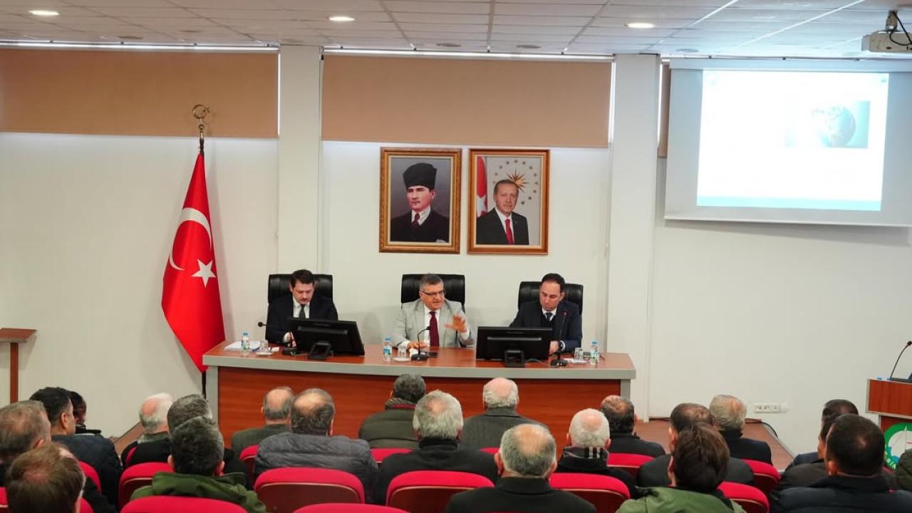 Sinop'ta muhtarlara içme suyu bilgilendirmesi