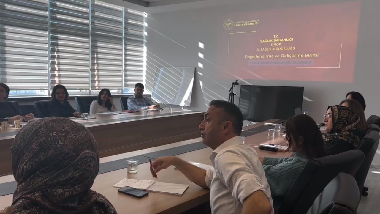 Sinop'ta sağlık tesisleri için yol haritası belirlendi