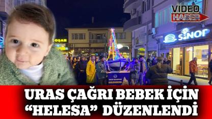 Sinop’ta SMA Tip-1 hastası Uras Çağrı bebek için “Helesa” etkinliği düzenlendi