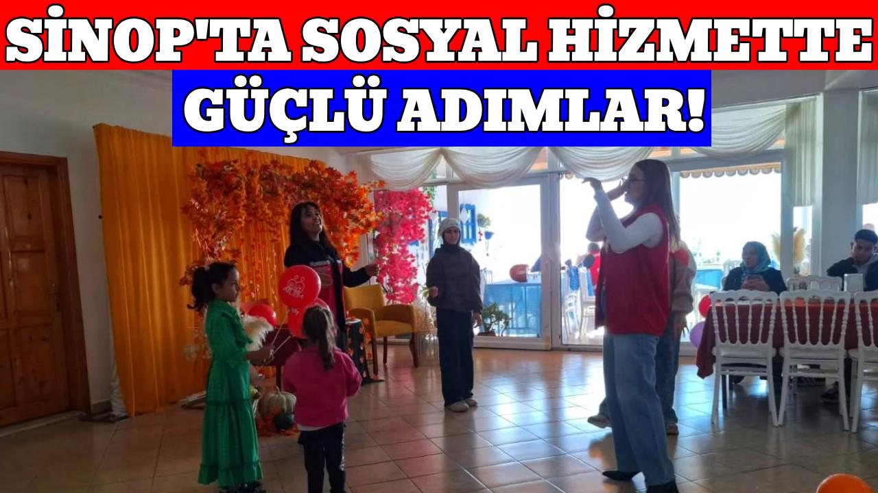 Sinop'ta sosyal hizmet rakamları açıklandı