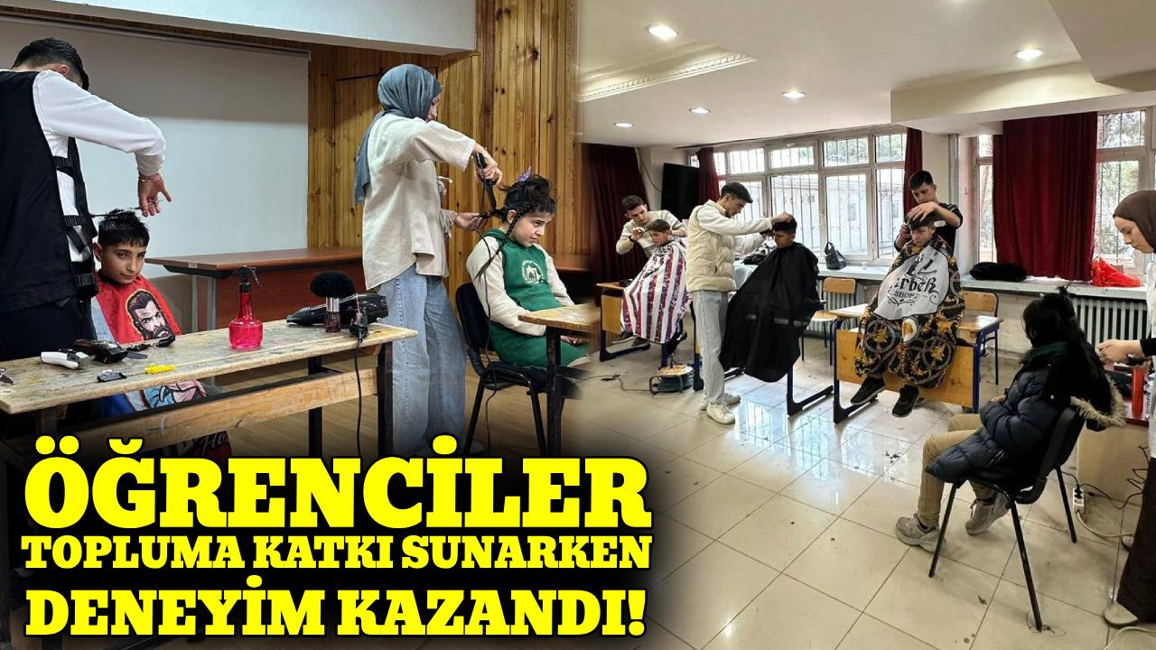 Sinop'ta Sosyal Sorumluluk Projesi mesleki deneyime dönüştü