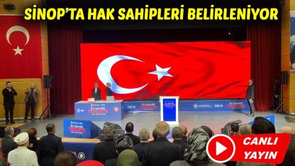 Sinop’ta TOKİ Konutları İçin Kura Heyecanı Başladı