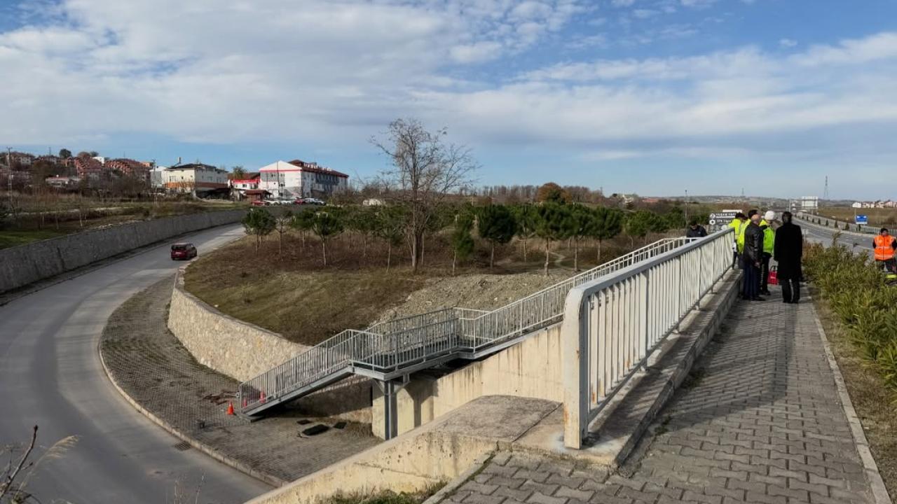 Sinop’ta yaya güvenliğini artıracak alt geçitte sona gelindi