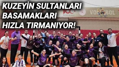 Sinop'un altın kızları Samsun’dan zaferle döndü