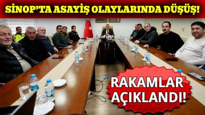 Sinop’un asayiş ve güvenliği muhtarlarla masaya yatırıldı
