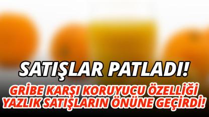 Soğuk havalar taze sıkım meyve suyuna ilgiyi artırdı