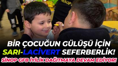 Soğuk kış günlerinde Sinop GFB’den iç ısıtan proje