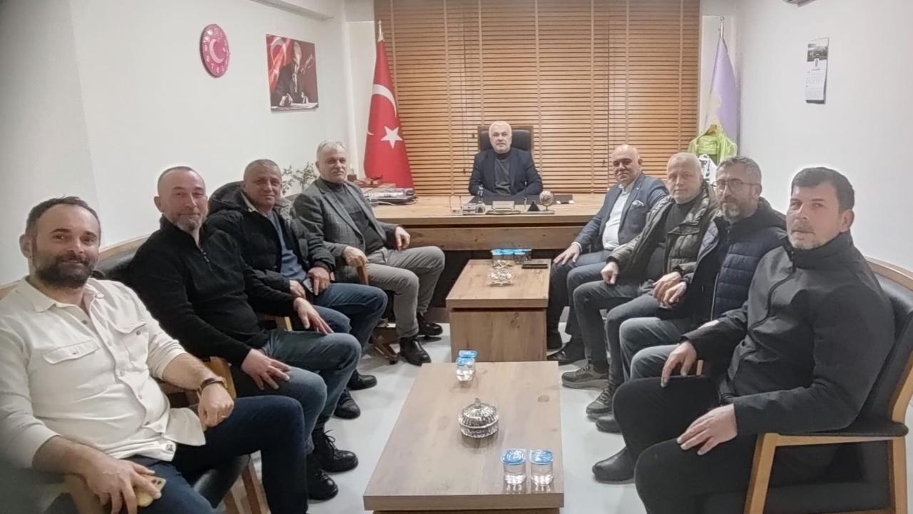 THK Sinop Şube yönetiminden Başkan Gündoğdu’ya hayırlı olsun ziyareti