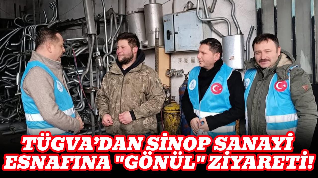 TÜGVA Sinop Temsilciliği’nden sanayi çıkarması