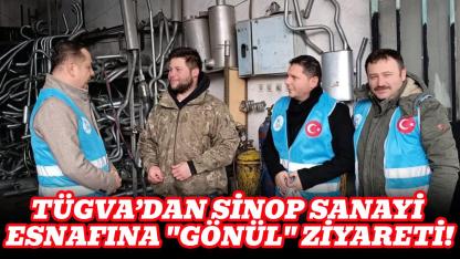 TÜGVA Sinop Temsilciliği’nden sanayi çıkarması