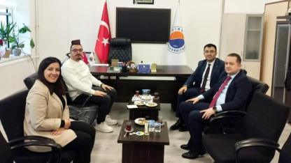 Turizm Fakültesi Dekanı, Prof.Dr. Gül Erol Bayram'a hayırlı olsun ziyareti