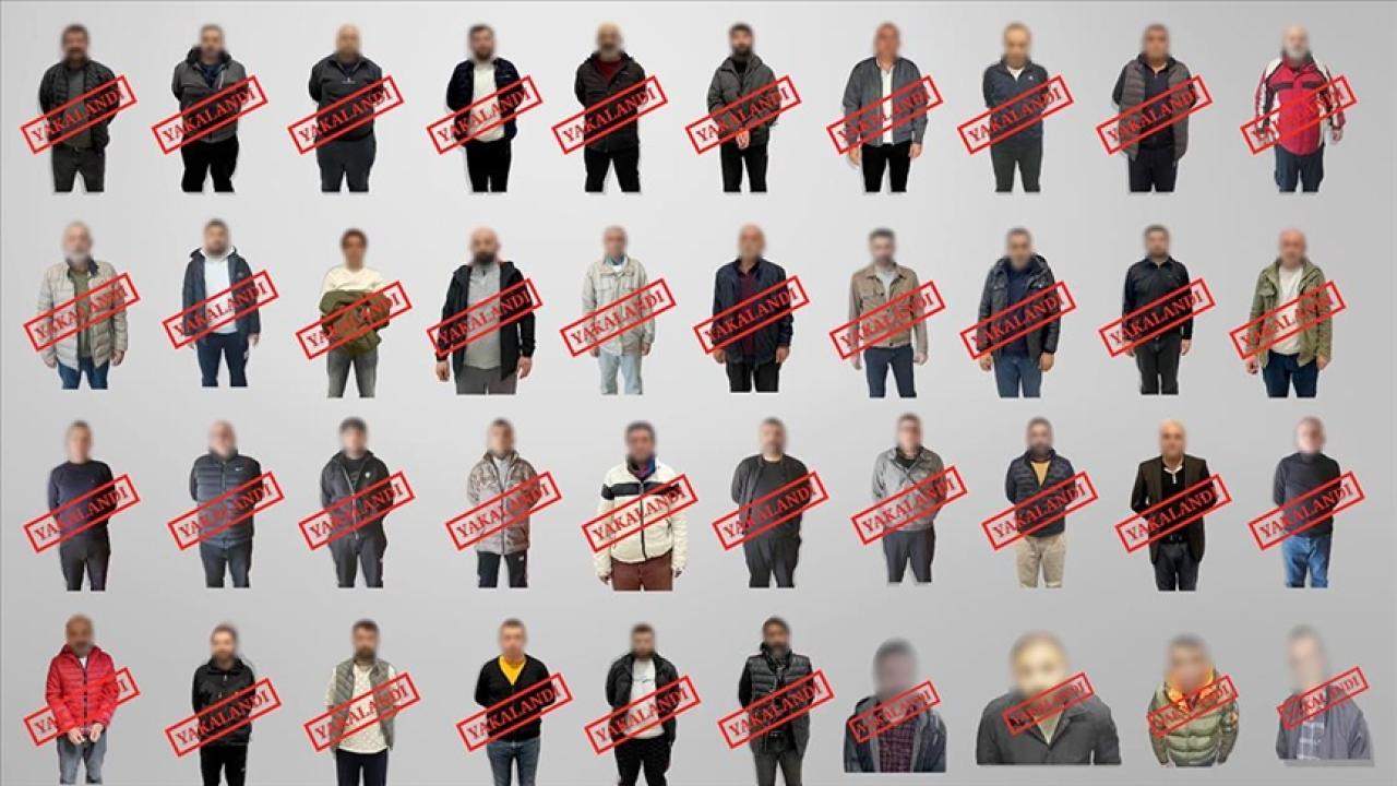 Ulusal seviyede aranan 40 suçlu Türkiye'ye getirildi