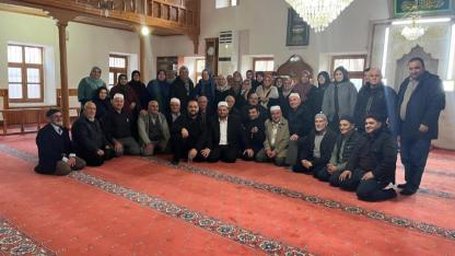 Umreden dönen vatandaşlar için mevlit programı düzenlendi