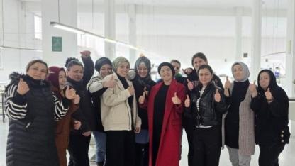 Üreten kadınlar ilçe ekonomisine güç katıyor