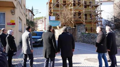 Vali Özarslan Boyabat'ta devam eden projeleri yerinde inceledi