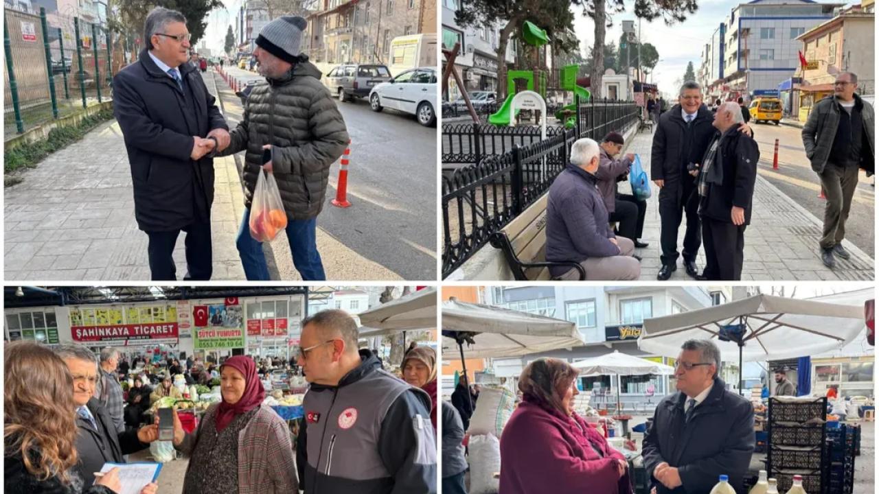 Vali Özarslan haftaya pazarda başladı