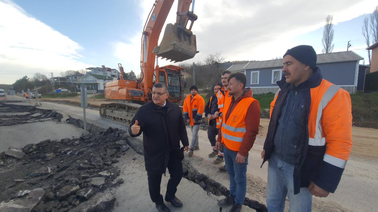 Vali Özarslan’dan çalışmalara yakın takip