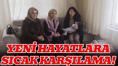 Yeni doğan bebeklere sıcak dokunuş