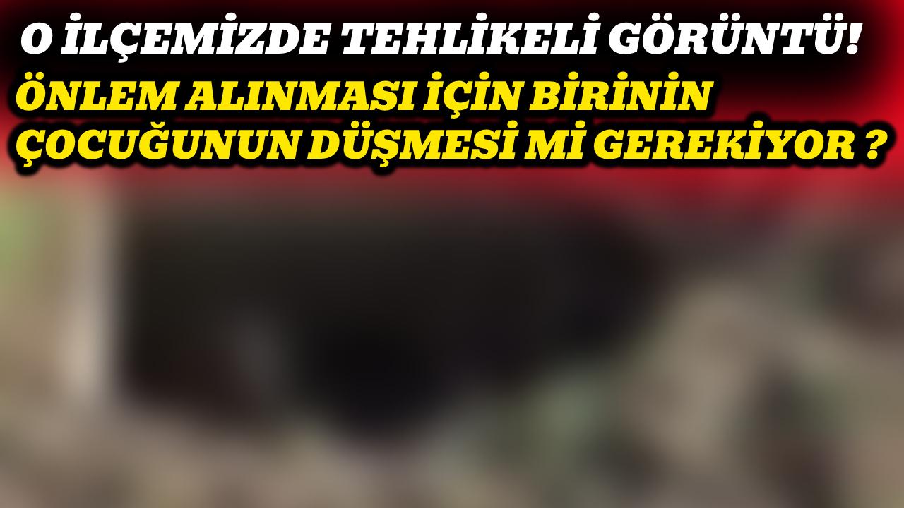 Açık unutulan rögar kapağı tehlike saçıyor