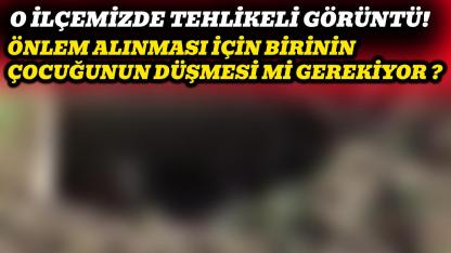 Açık unutulan rögar kapağı tehlike saçıyor