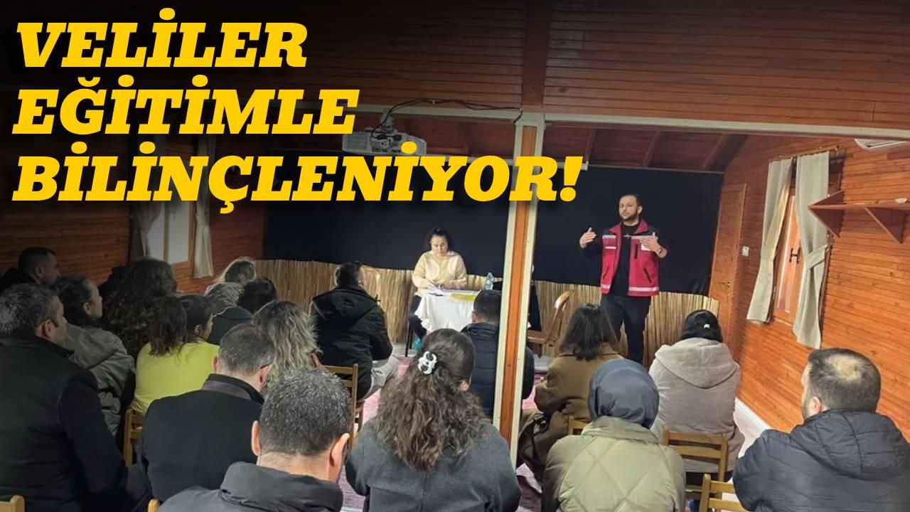 Ailelere ebeveynlik eğitimi verildi