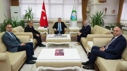 Anadolu Mektebi heyetinden Vali Özarslan’a ziyaret