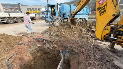 Ayancık'ta altyapı arızalarına hızlı hüdahale