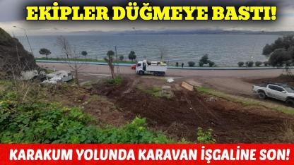 Belediye karavanlar için düğmeye bastı