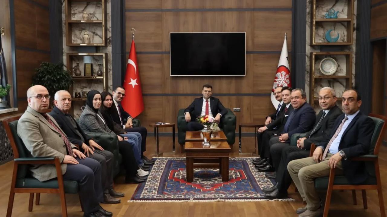 Boyabat protokolünden Vali Akmeşe’ye hayırlı olsun ziyareti