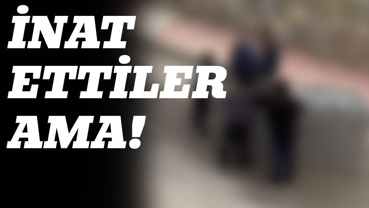 Çıkması zor yokuşta beklenmedik kaza