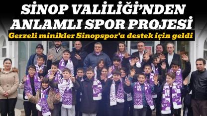 Çocuklara Sinopspor aşılanıyor