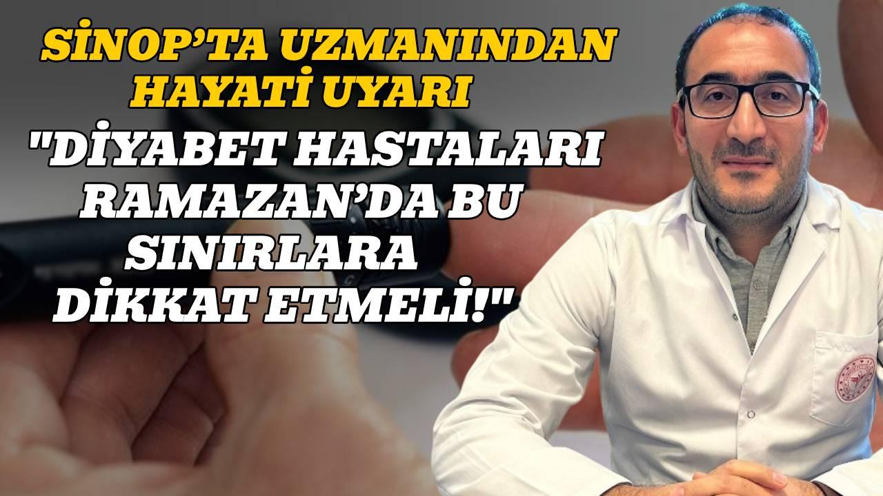 Diyabet hastaları Ramazan’da bu sınırlara dikkat etmeli