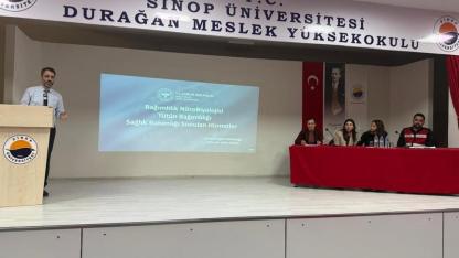Durağan'da bağımlılığın sağlık ve güvenlik boyutu tartışıldı