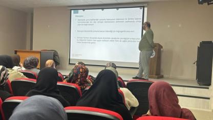 Durağan’da kadınlar bu eğitimde buluştu