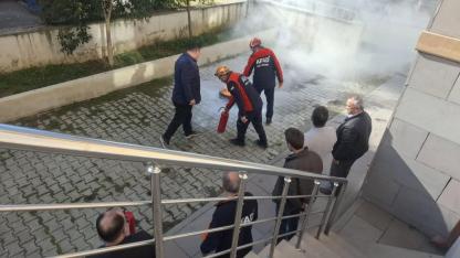 Durağan’da olası afetlere karşı prova