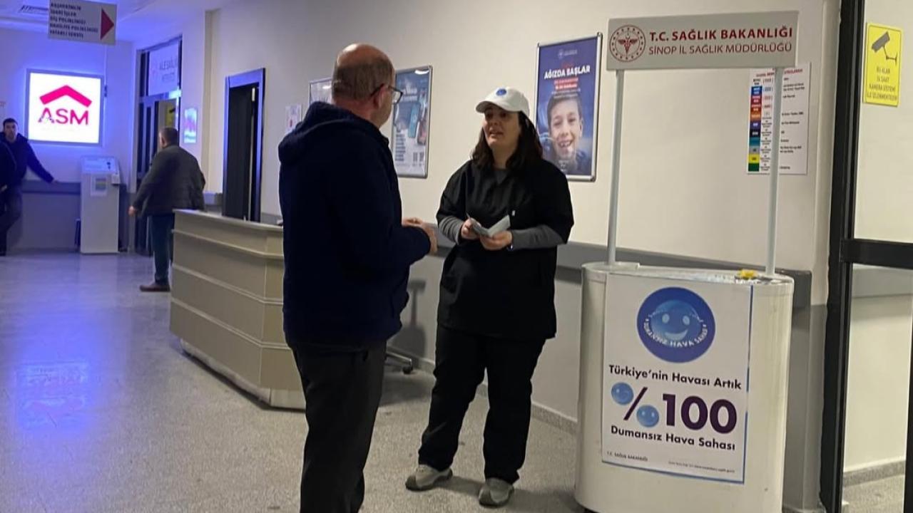 Erfelek'te tütünle mücadele mesaisi