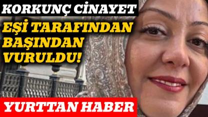 Evinden ayrılan eşini otobüs durağında canice öldürdü