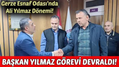 Gerze Esnaf ve Sanatkârlar Odası’nda yeni dönem