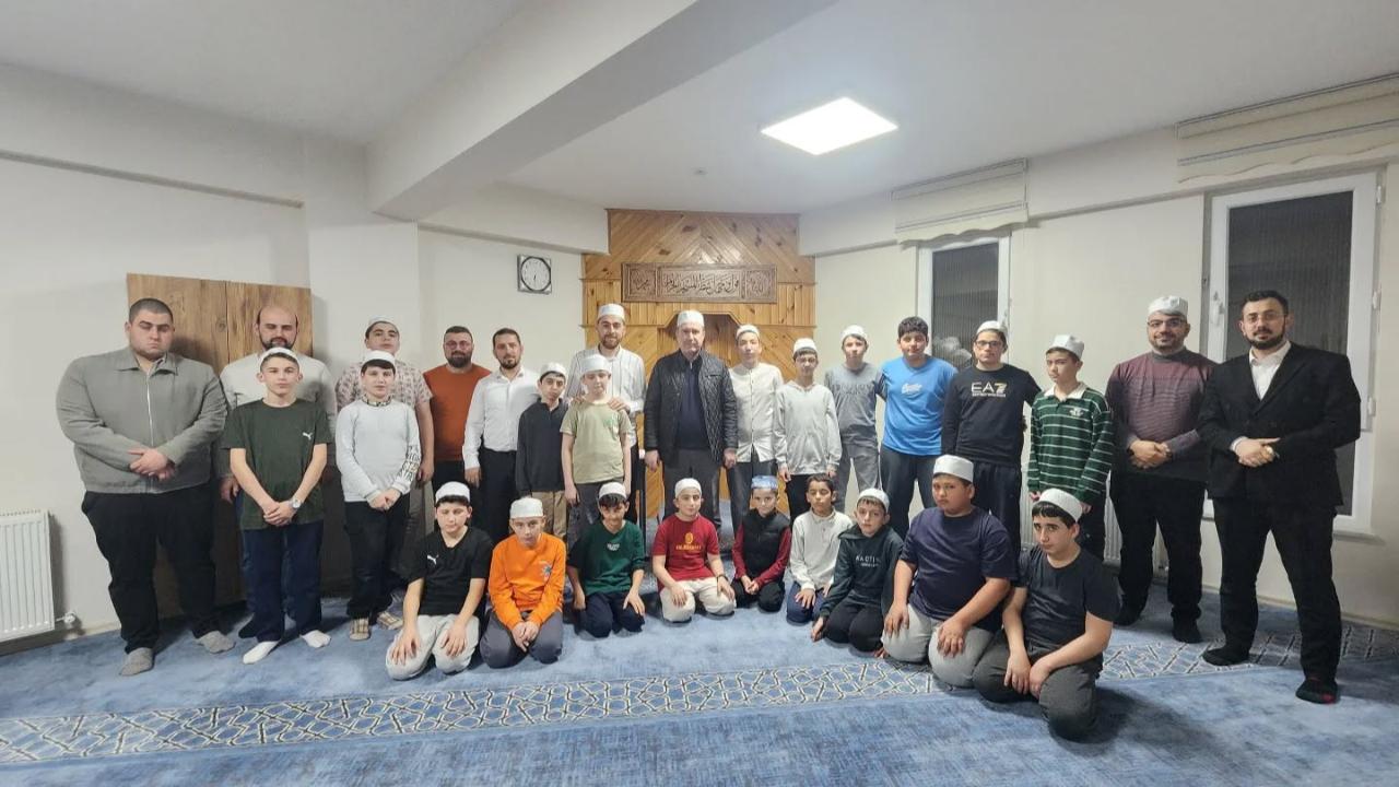 Gerze’de hafızlık başarısı ödülle taçlandı