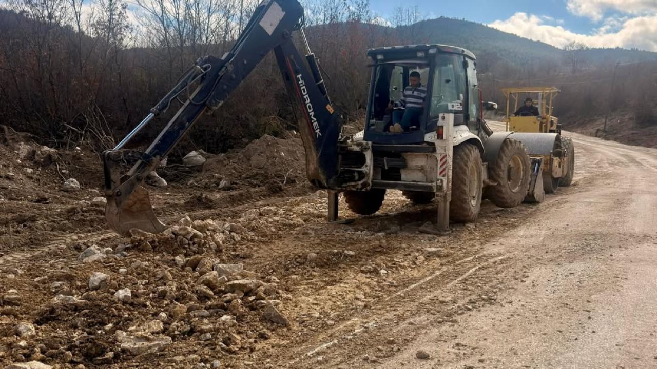 Grup yollarında genişletme çalışması başlatıldı