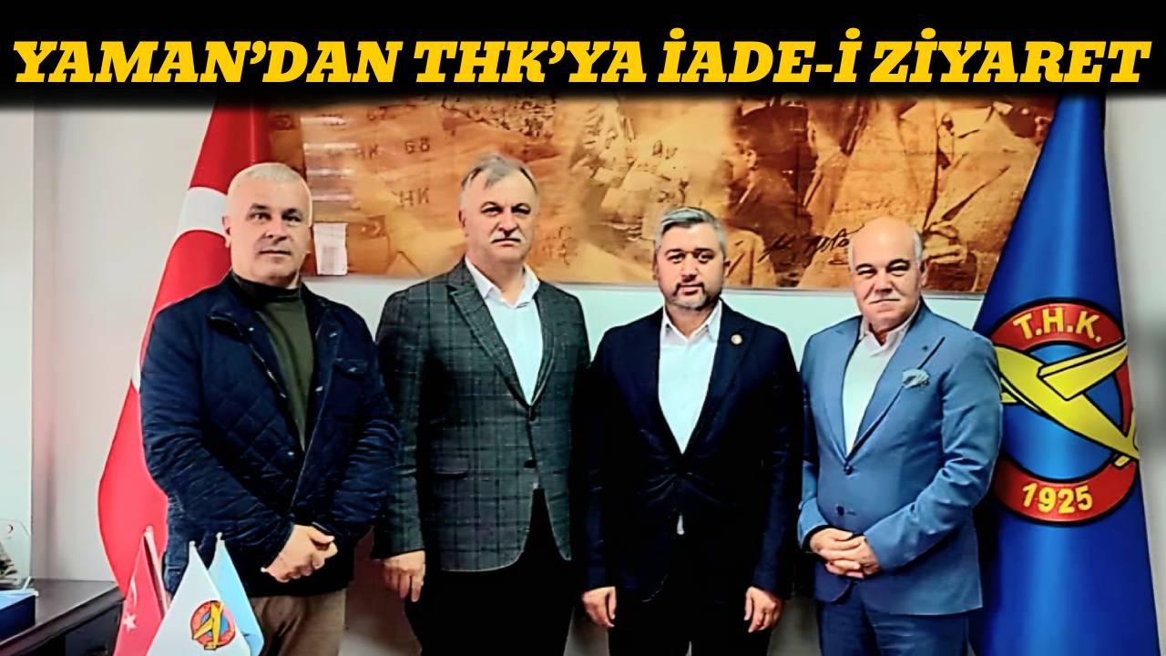 İl Genel Meclis Başkanı Yaman’dan THK Sinop Şubesi’ne Ziyaret