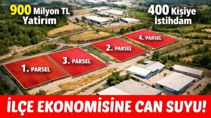 İlçeye 900 Milyon TL'lik dev yatırım