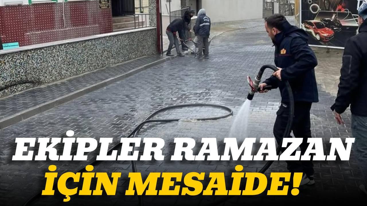 İtfaiye ekiplerinden ibadethane mesaisi