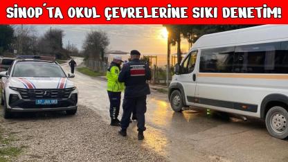 Jandarmadan okul çevrelerinde huzur ve güven uygulaması
