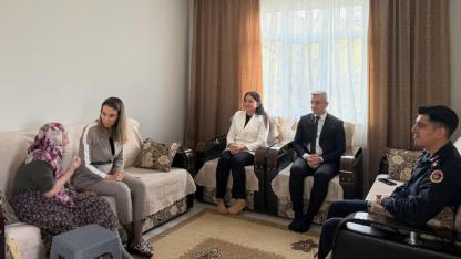 Kaymakam Büyükler’den gönüllere dokunan ziyaretler