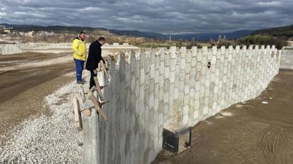 Kaymakam Yılmaz'dan çevre yolu çalışmalarına yakın takip