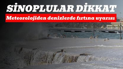 Meteorolojiden denizlerde fırtına uyarısı