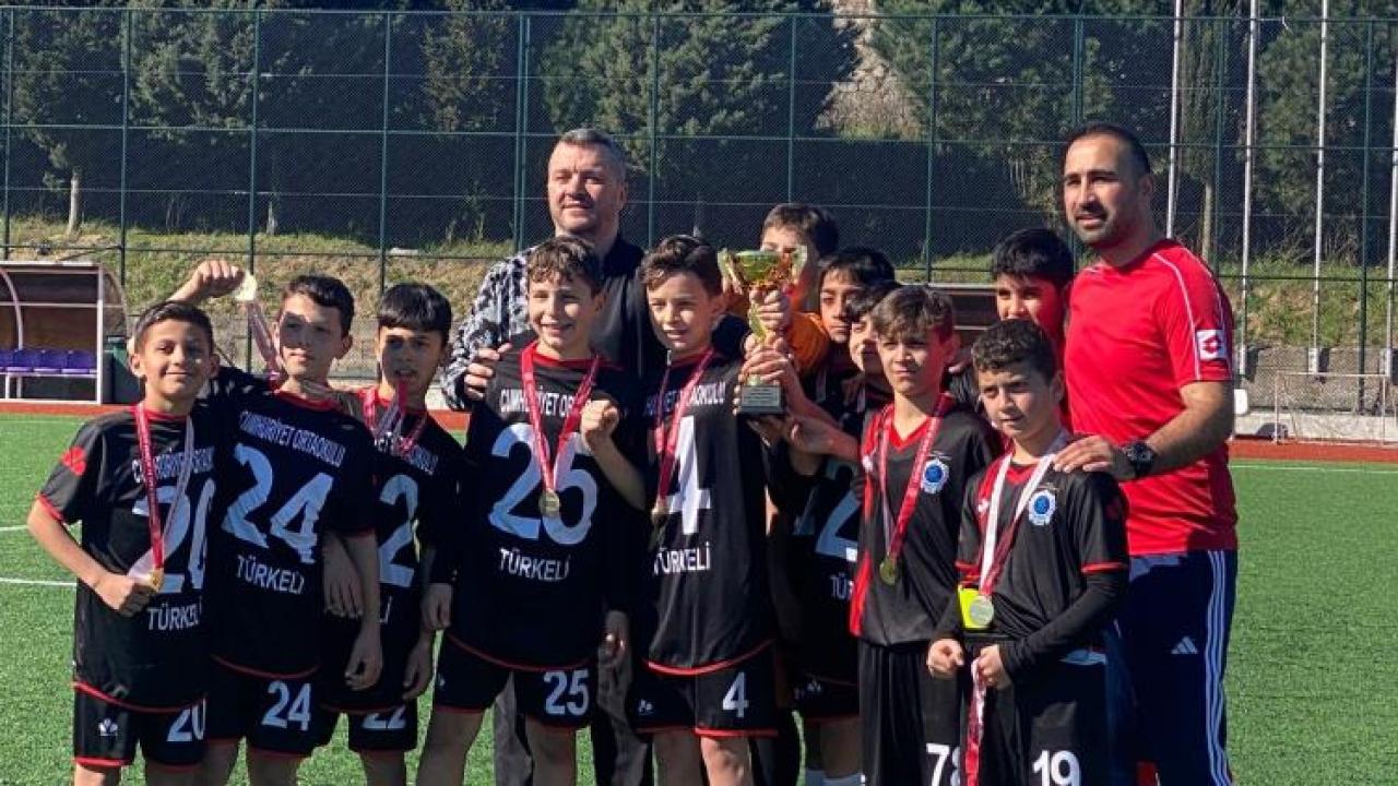 Minik topçular Sinop'u temsil edecek