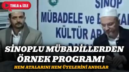 Mübadele yolunda ölenler Sinop’ta unutulmadı